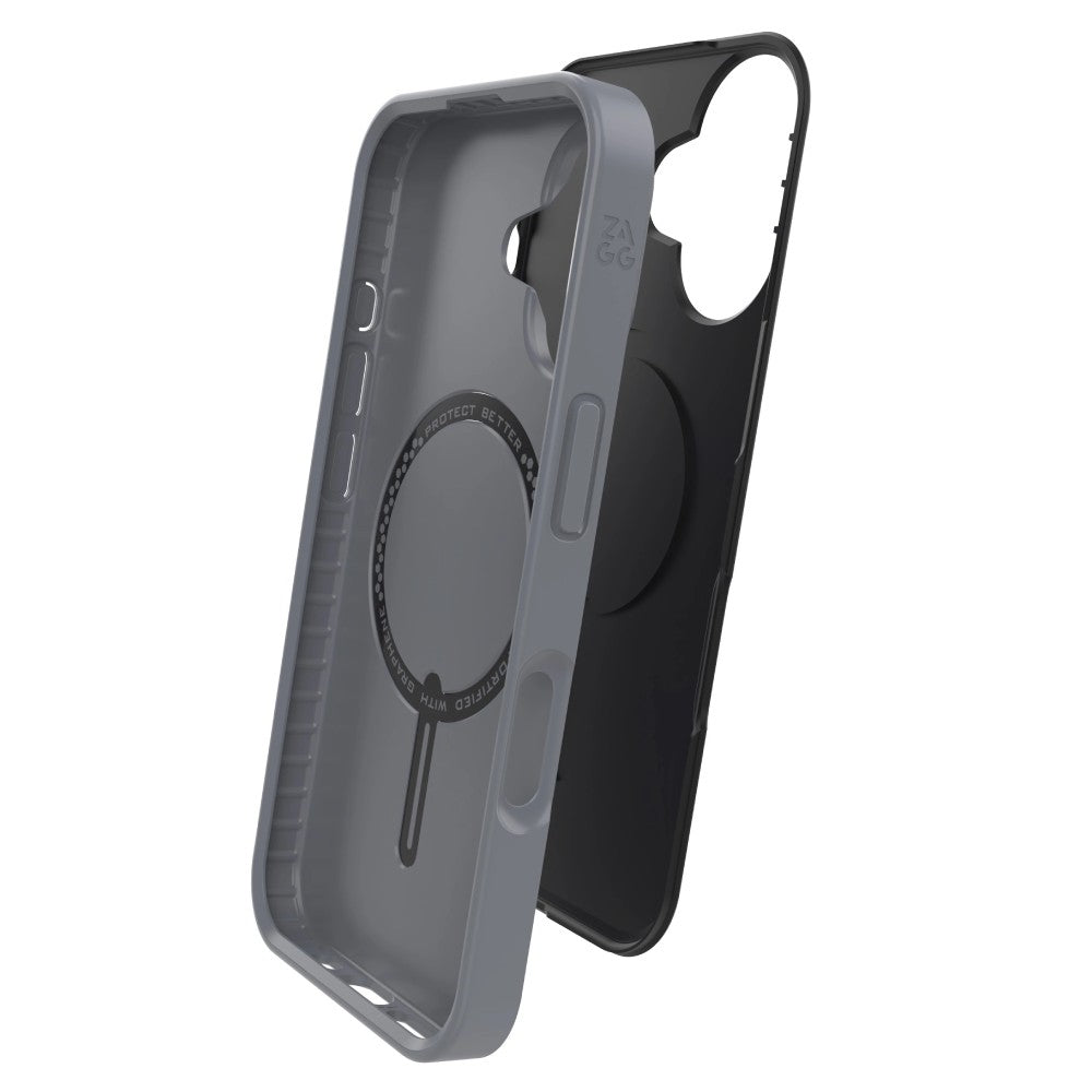 ZAGG SoHo Snap MagSafe Case For iPhone 16 - Black