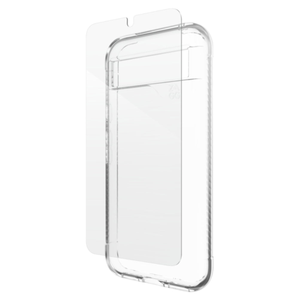 ZAGG Crystal Palace & Glass Elite Bundle For Google Pixel 8a - Clear