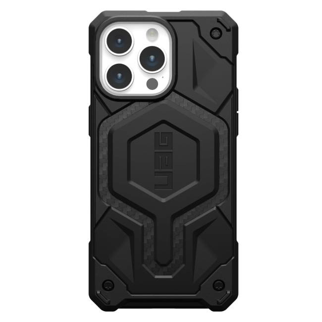 UAG Monarch Pro MagSafe Case For iPhone 16 Pro - Carbon Fiber image 1