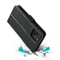 Urban Everyday Folio Wallet Flip Case with Card Slot For iPhone 13 - Black image 1