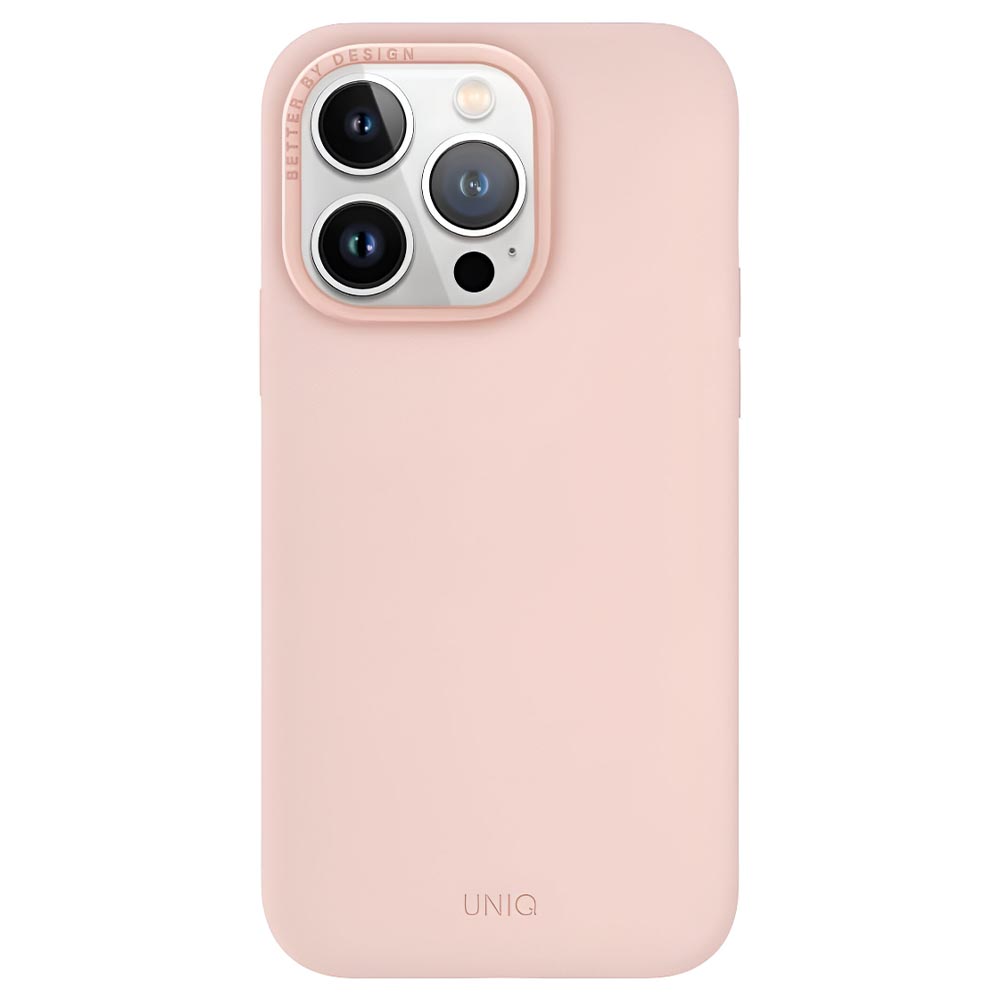 UNIQ Lino Hue MagSafe Case (Suits iPhone 15 Pro) - Pink image 1