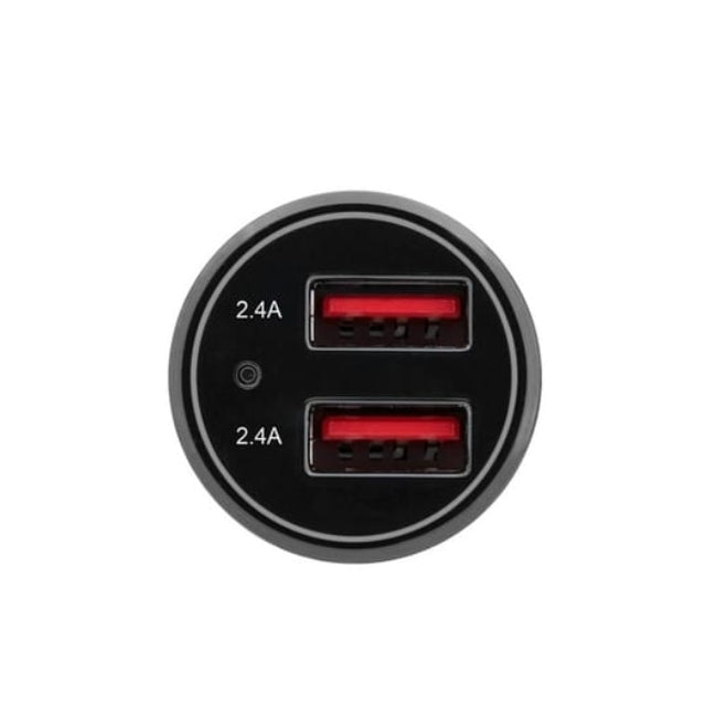 3sixT Car Charger 5.4A + USB-A To Micro USB Cable 1m - Black image 1