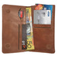 Urban Universal All-in-1 Wallet Case with Card Slots For 4.7-inch Mobile Phones - Tan image 1