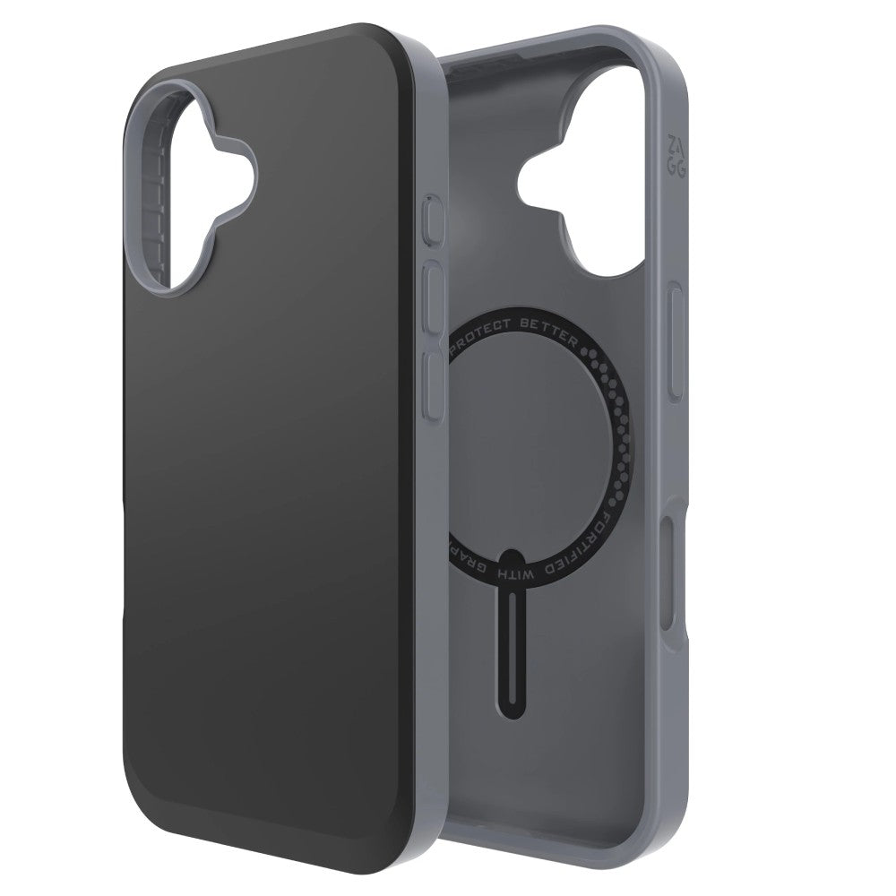 ZAGG SoHo Snap MagSafe Case For iPhone 16 - Black image 0