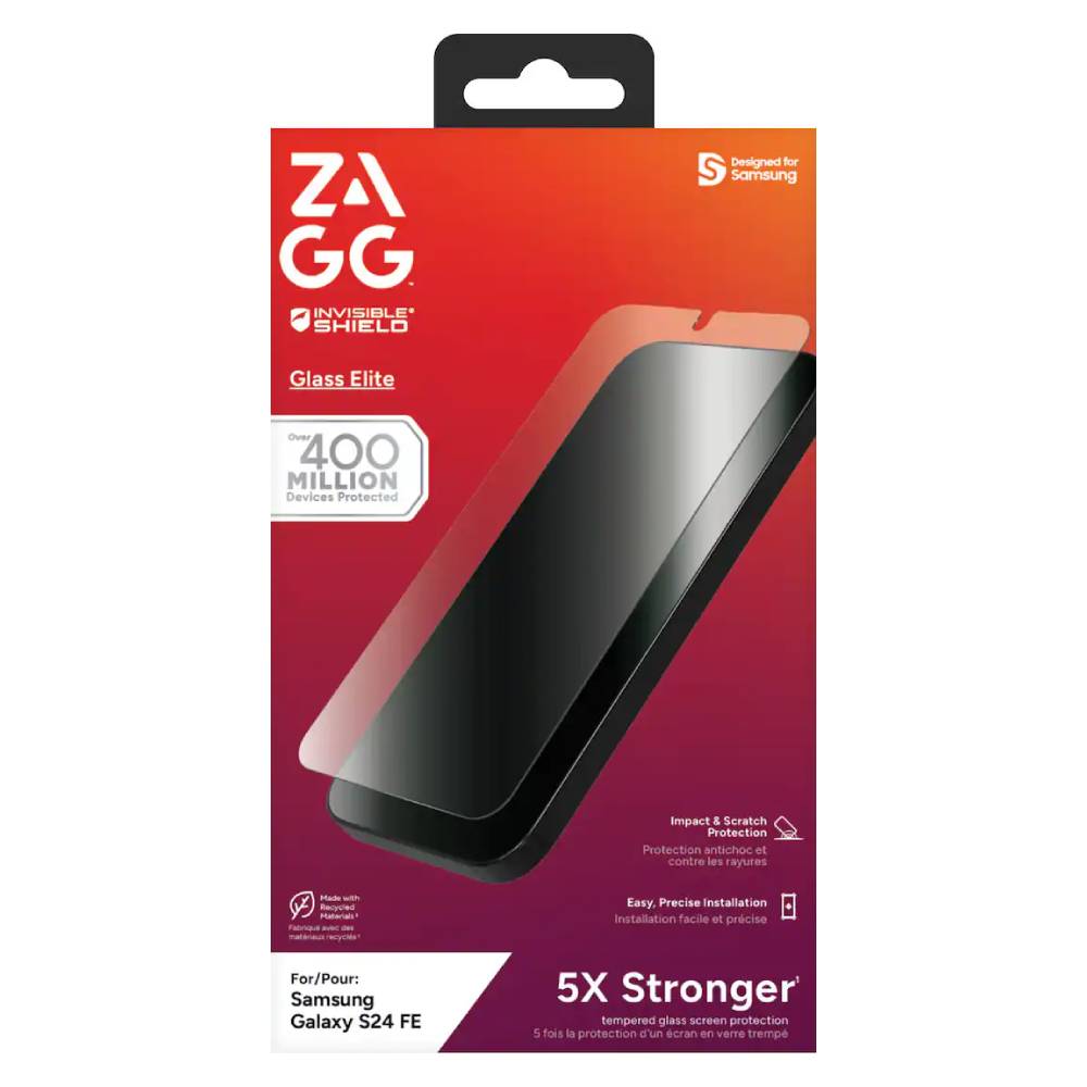 ZAGG InvisibleShield Glass Elite For Galaxy S24FE image 2
