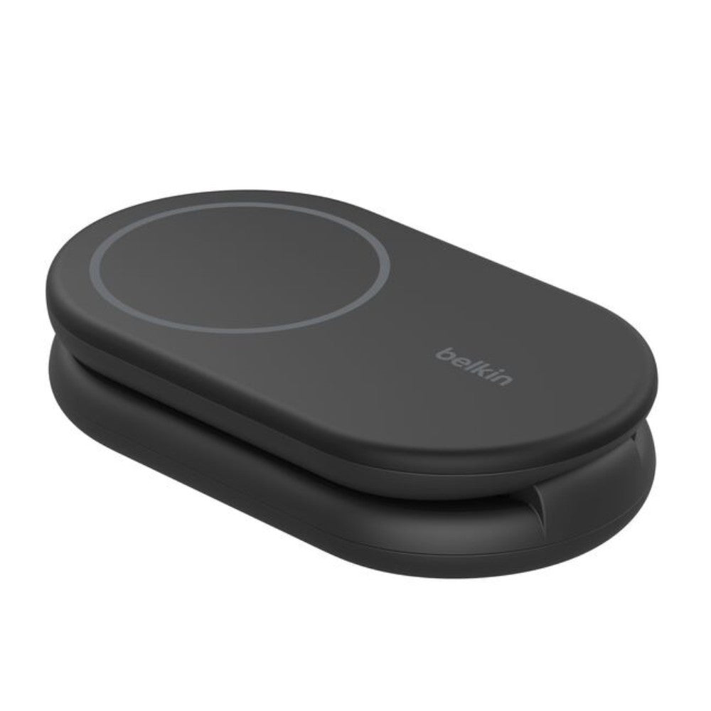 Belkin BoostCharge 2-in-1 Foldable 15W Wireless Charger Qi2 with 36W Wall Charger - Black image 4