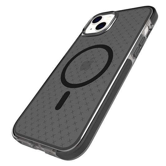 Tech21 Evo Check  MagSafe Case For iPhone 14 Plus - Smokey Black image 2