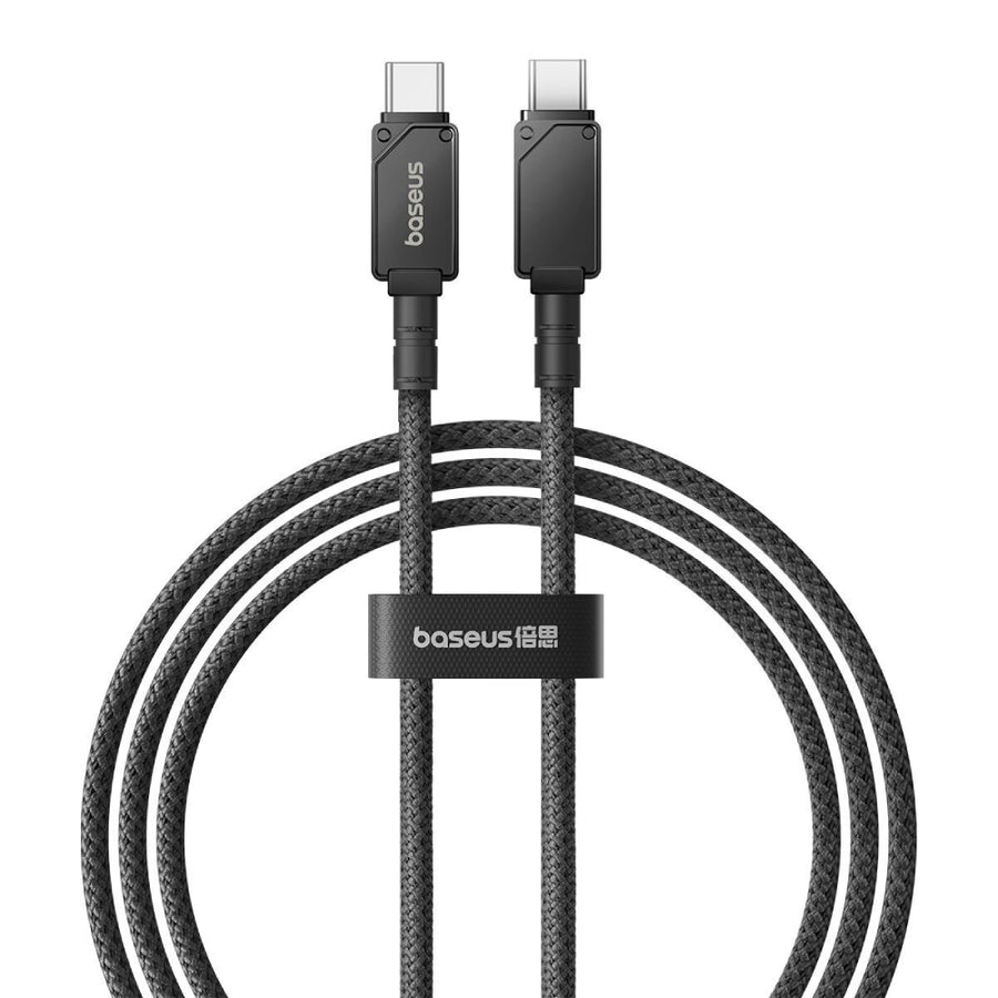 Baseus Unbreakable Series 100W PD Data Cable Type-C to Type-C 1M - Black