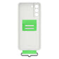 Samsung Silicone Cover with Strap For Galaxy S21 FE - White image 4