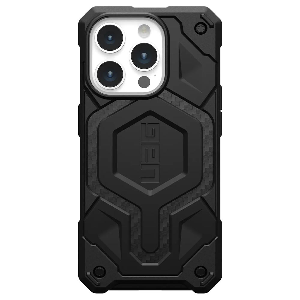 UAG Monarch Pro MagSafe Case For iPhone 15 Pro - Carbon Fiber image 1