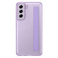 Samsung Silicone Slim Strap Cover Case For Galaxy S21 FE - Lavender image 1