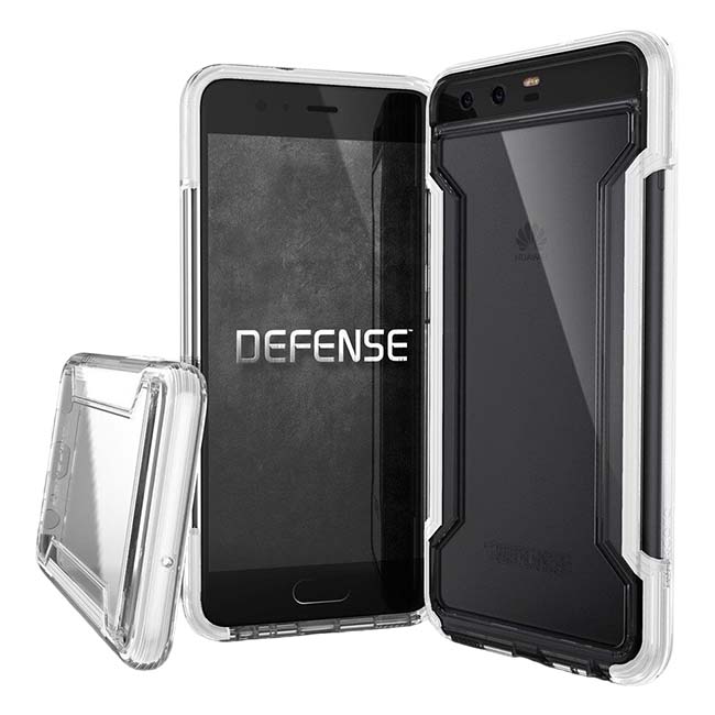X-Doria Defense DropShield Case For Huawei P10 - Clear/White image 0