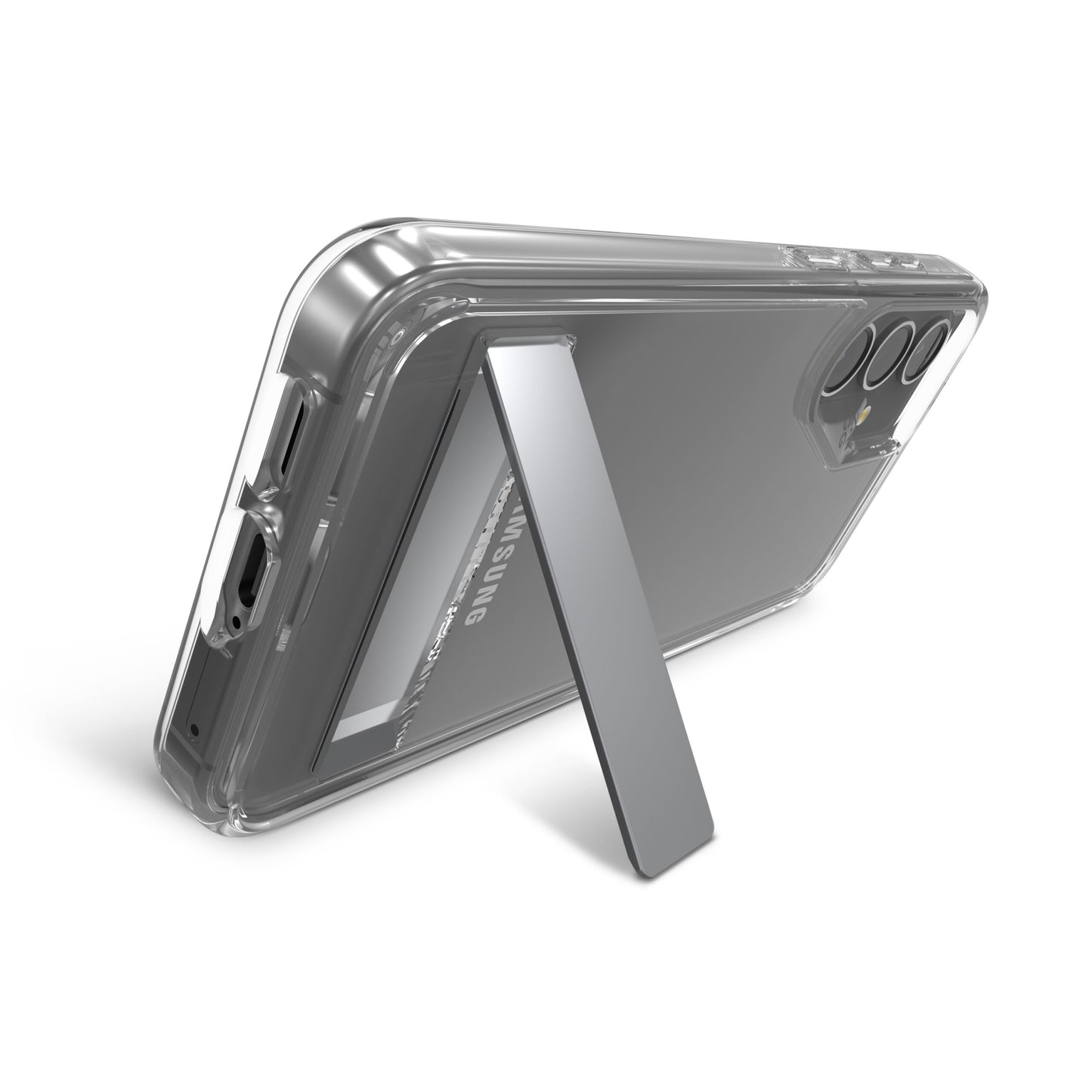 ZAGG Crystal Palace Kickstand Case For Galaxy S24 - Clear image 1