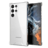 Urban Silicone Protective Case For Galaxy S22 Ultra - Clear image 0