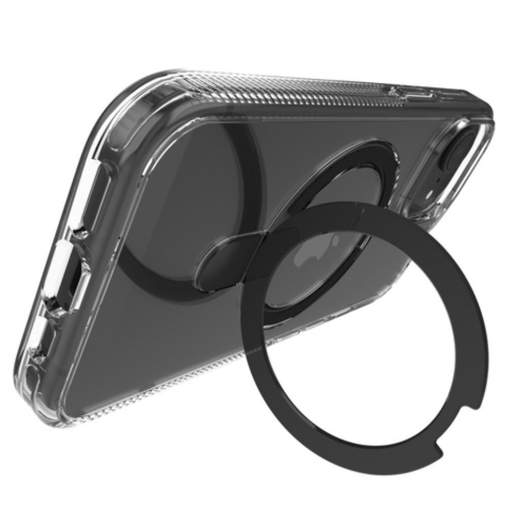 ZAGG Santa Cruz Snap Stand Magsafe Case For iPhone 16e/15/14/13 - Black image 2