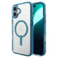 ZAGG Santa Cruz Snap MagSafe Case For iPhone 16 - Retro Blue image 0