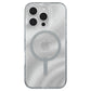 ZAGG Milan Snap MagSafe Case For iPhone 16 Pro - White Swirl Glitter image 1