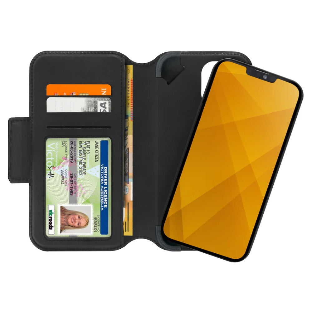3sixT DuoFolio Case (Suits iPhone 13 Pro) – Black